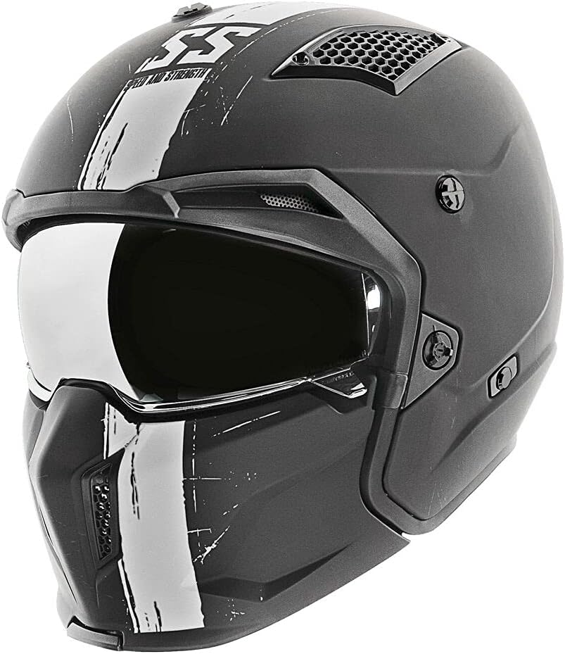 Black/Orange Helmet Z581
