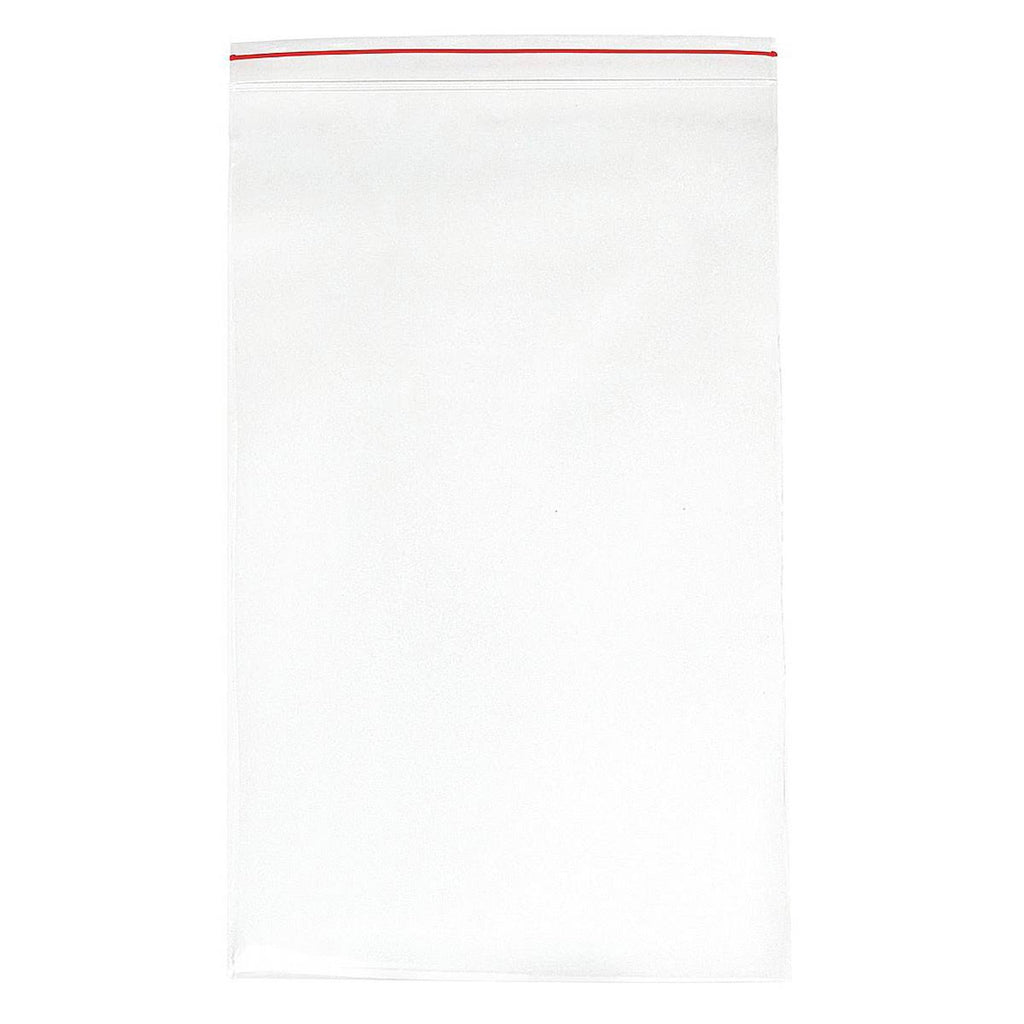 Reclosable Poly Bag with Zip Seal, Pack of 250 W240