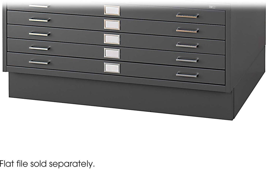 Black Steel Flat File O297559