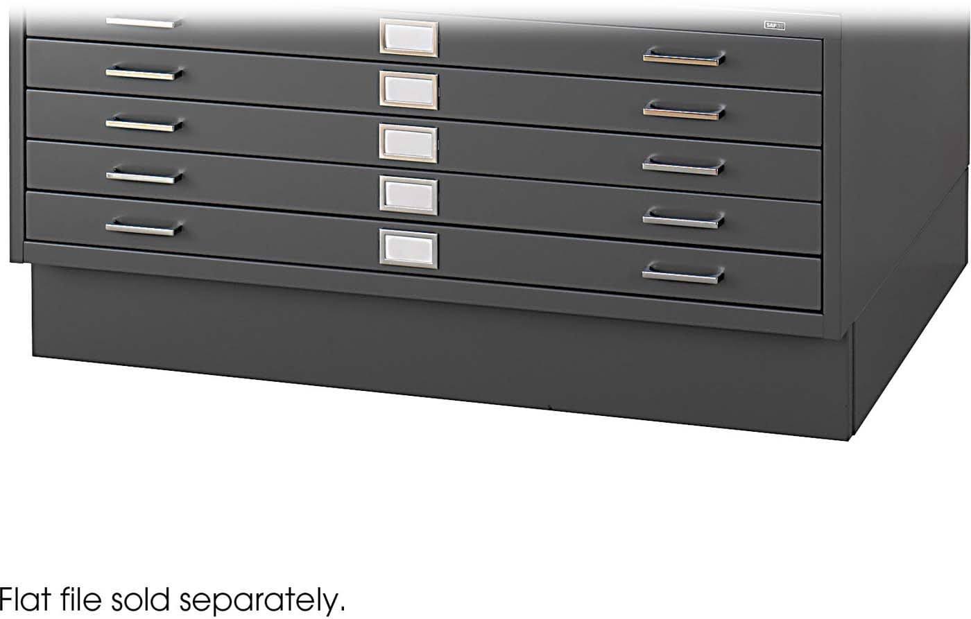 Black Steel Flat File O297559