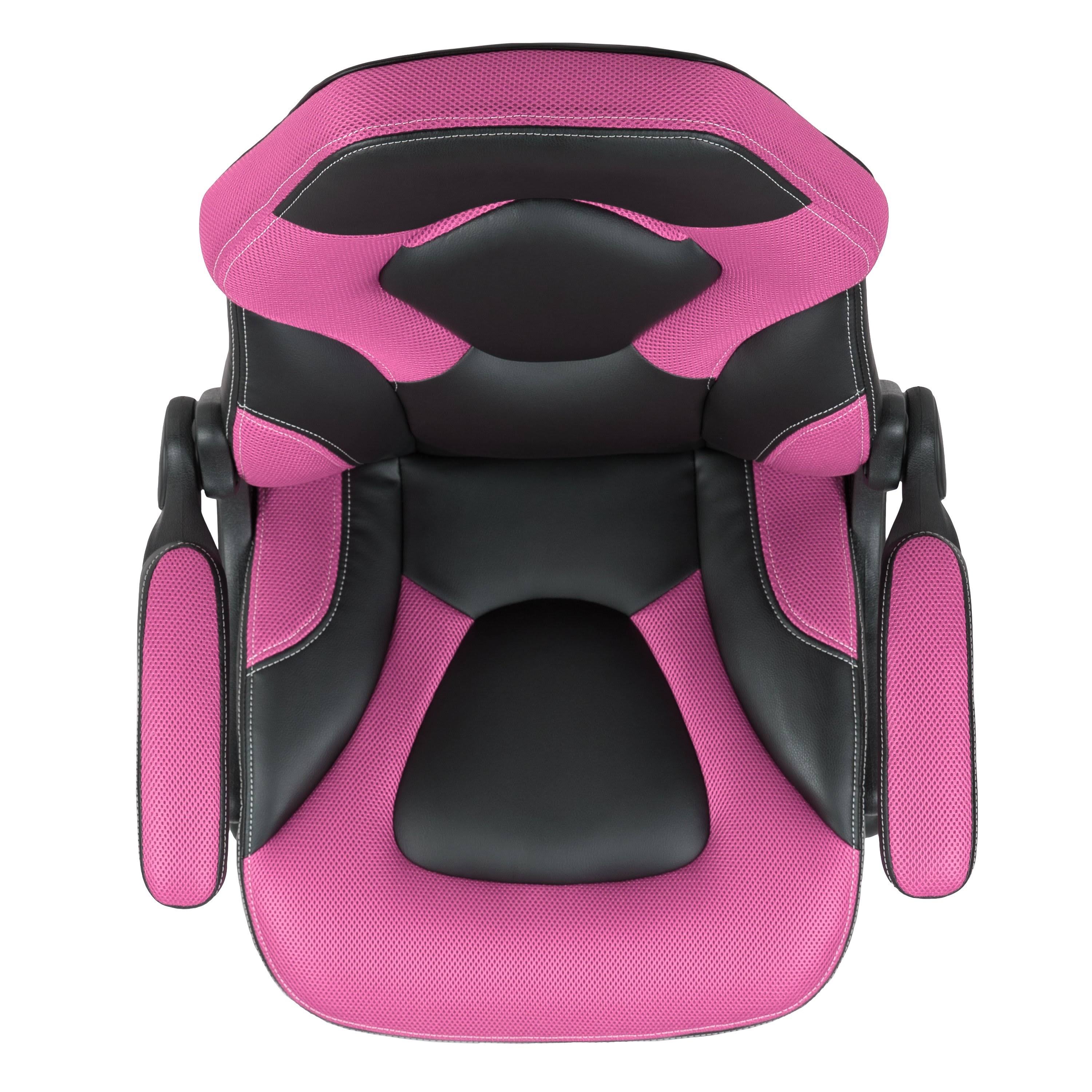 Pink/Black LeatherSoft Gaming Chair A50480