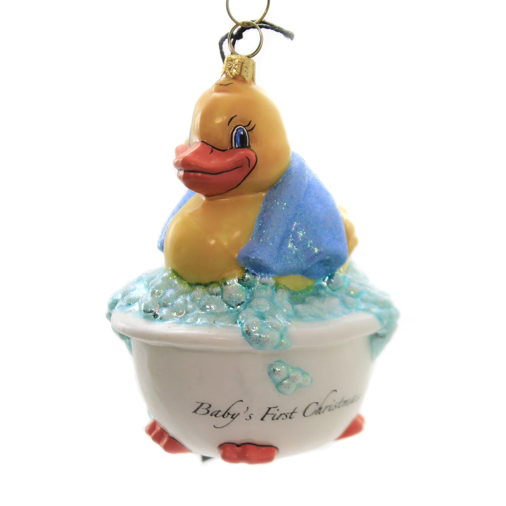Rubber Ducky Blue Ornament F73894