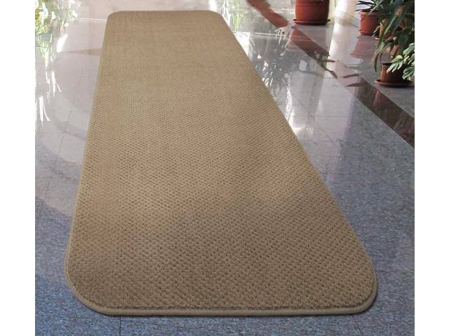 Camel Tan Skid-Resistant Carpet Runner 10 ft. x 48 in. X3089