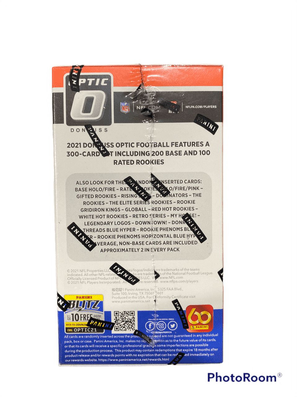 2021 Donruss Optic NFL Football Blaster Box U543612
