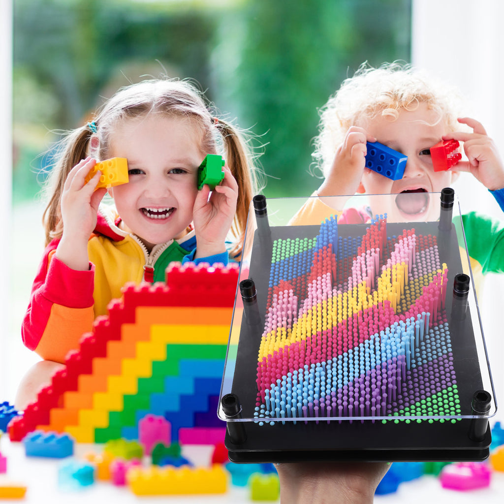 3D Pin Art Toy Sensory Toys for Kids 8-12 Plastic Child P308