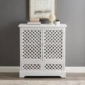 2 Door 2 Drawer White Cabinet G738842