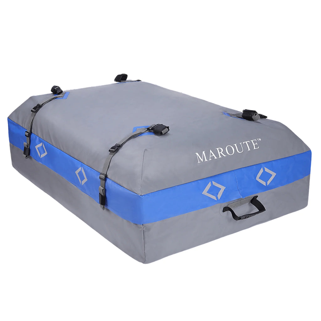 Rooftop Cargo Carrier Bag, 21 Cubic Feet Heavy Duty Waterproof Car Bag, 8 Door Hooks, Storage Bag B394