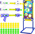 3 Packs Foam Ball Air Toy Guns with Shooting Target, 48 Foam Balls Z17106