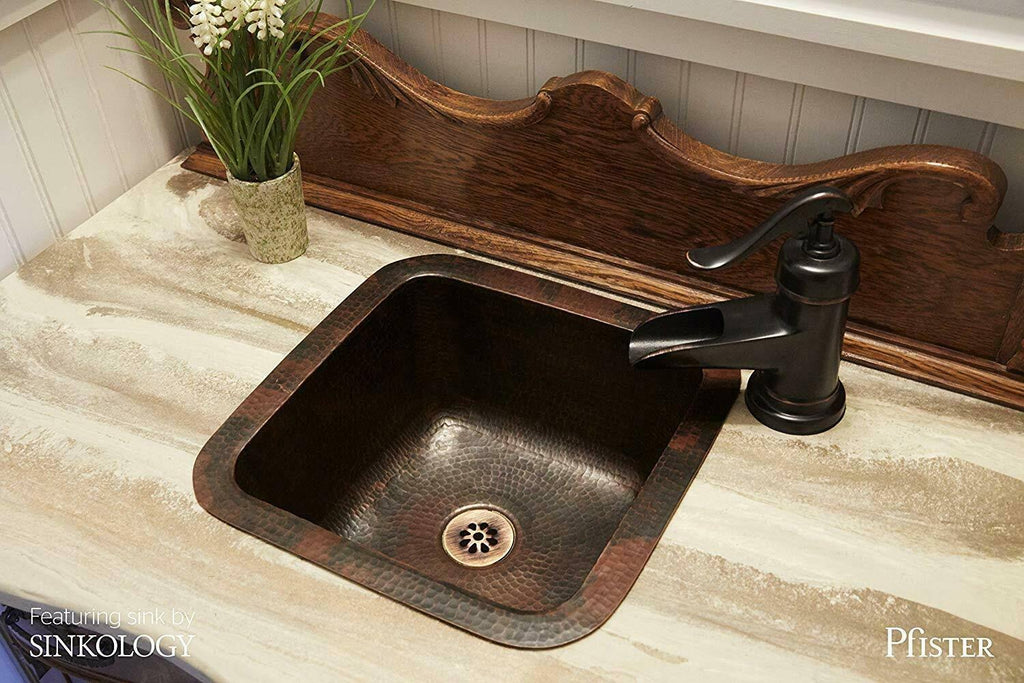 Single Control Bathroom Faucet Tuscan Bronze N117647
