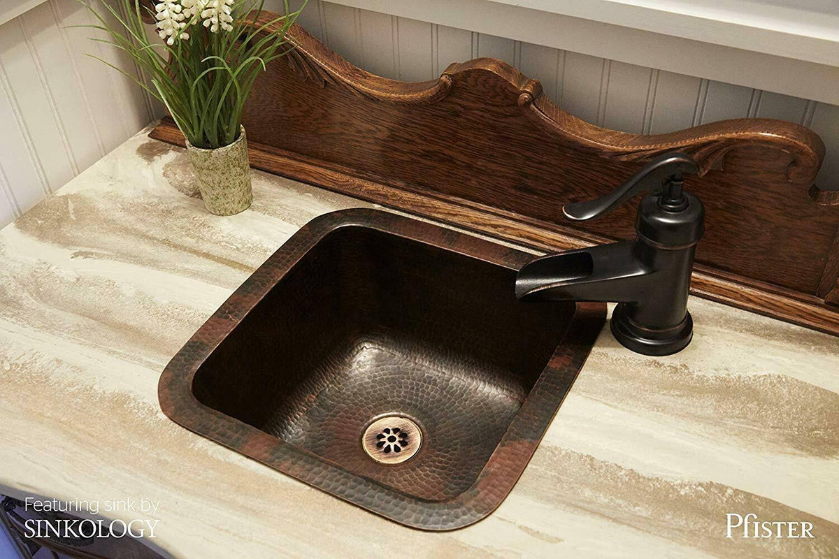 Single Control Bathroom Faucet Tuscan Bronze N117647
