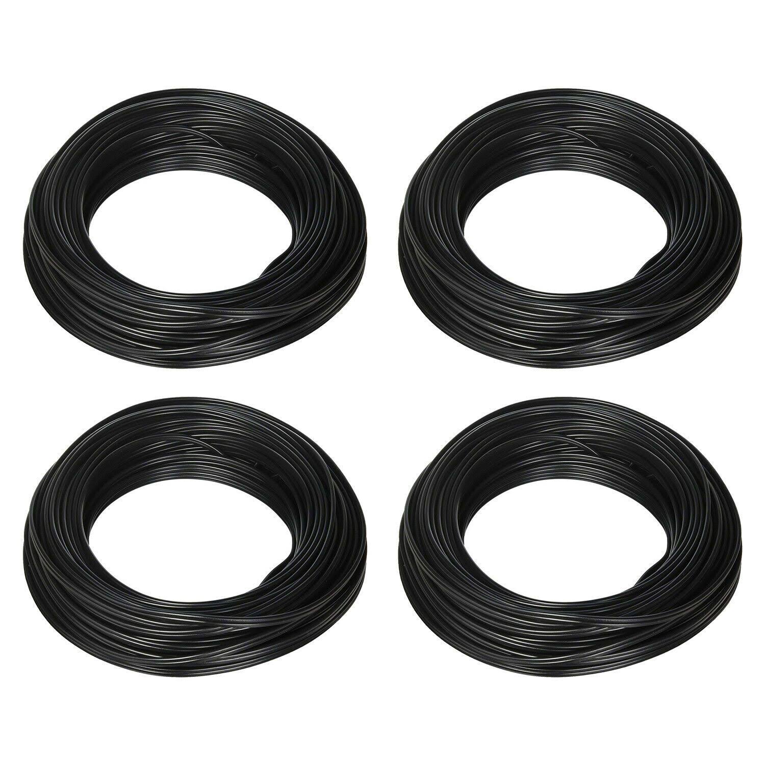 100 Foot 10 Amp Low Voltage Outdoor Electrical Lighting Cable (4 Pack) O188