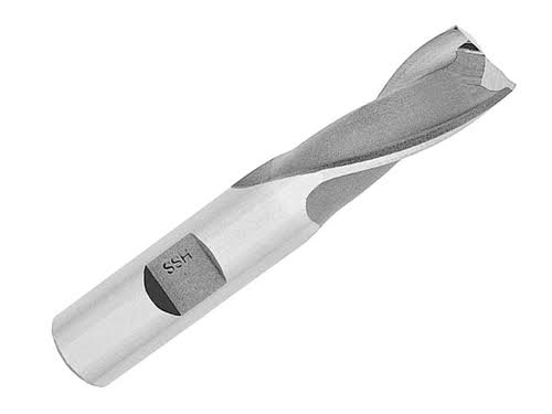 2x22x1-1/4x22 HSS 2 Flute Single End End Mill F941334