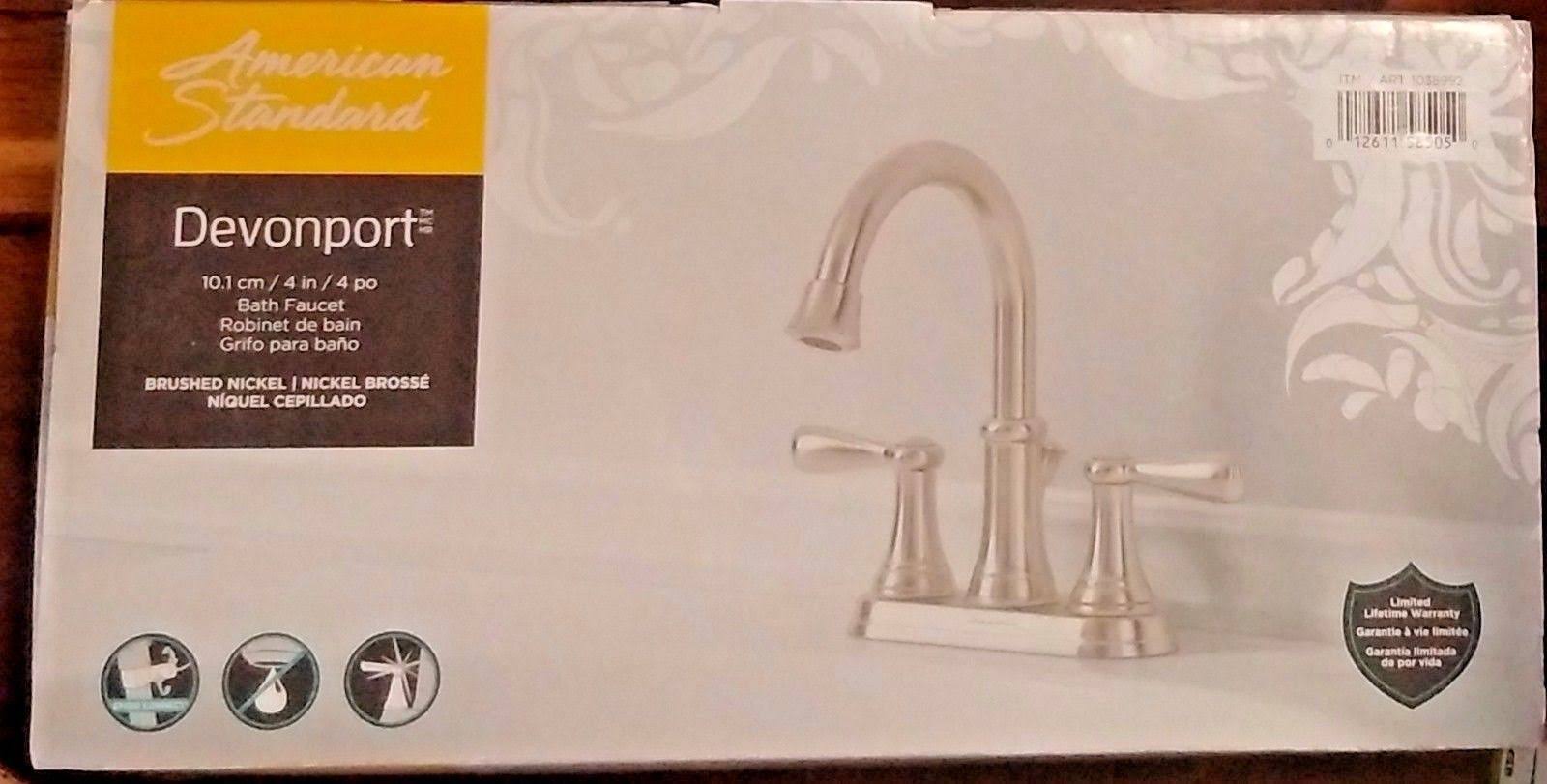 Bath Faucet Brush Nickel A7731