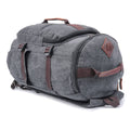 Vintage 30Ltr Motorcycle Tail Bag in Grey W40929