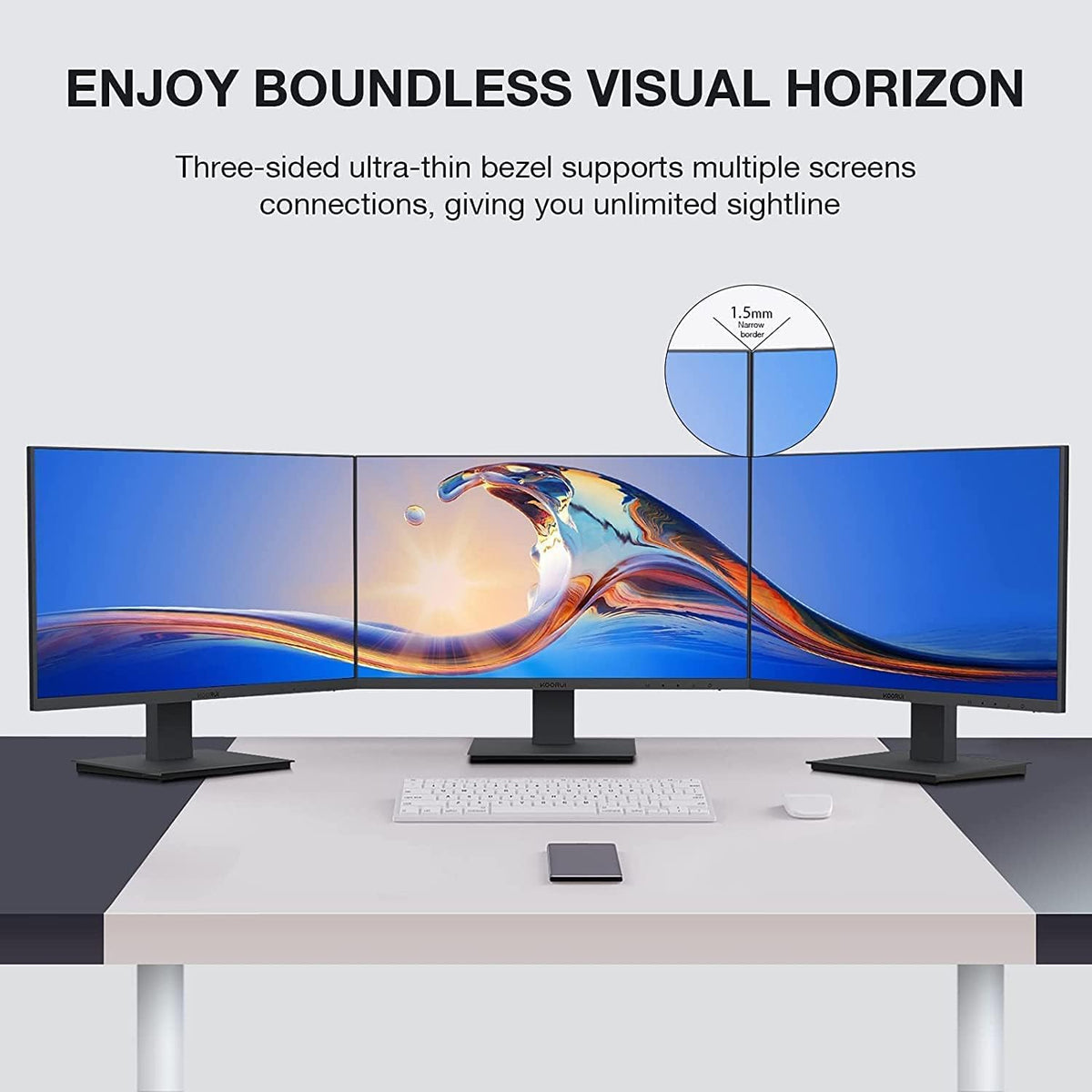 22 inch FHD 1080P 75hz VA LED Monitor O8150