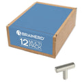 Stainless Steel Cylindrical Cabinet Knob 12-Pack M847716
