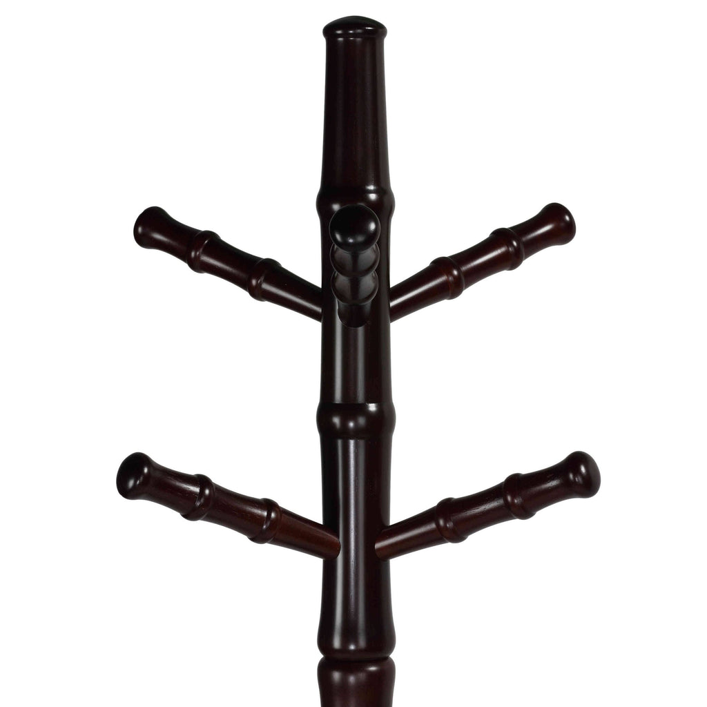 Mahogany Brown Coat Rack A113095