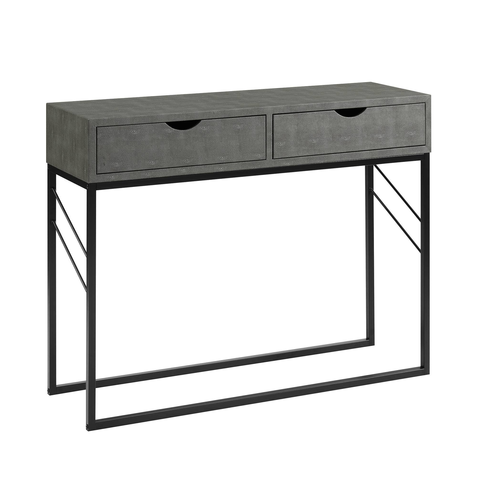 Gray 2 Drawer Entry Table S335592