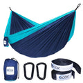 Camping Hammock Single with 2 Tree Straps, Portable Lightweight Nylon Parachute B247