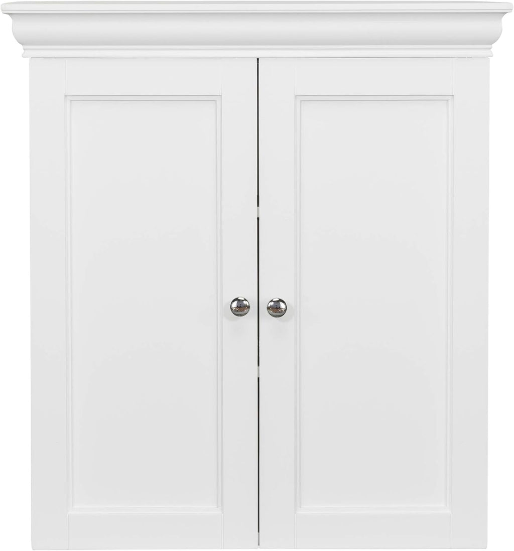 White Detachable Storage Bathroom Cabinet S71762