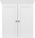 White Detachable Storage Bathroom Cabinet S71762