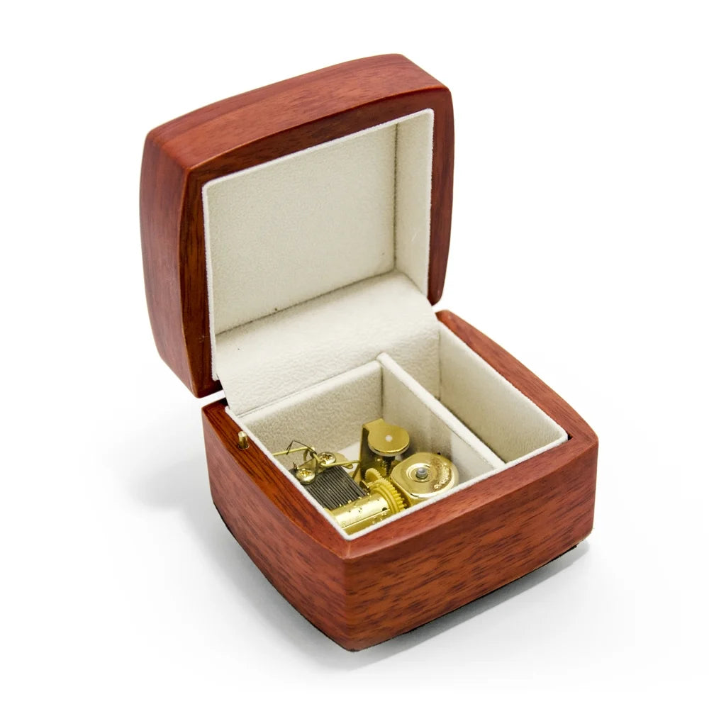 18 Note Wood Music Jewelry Box V80109