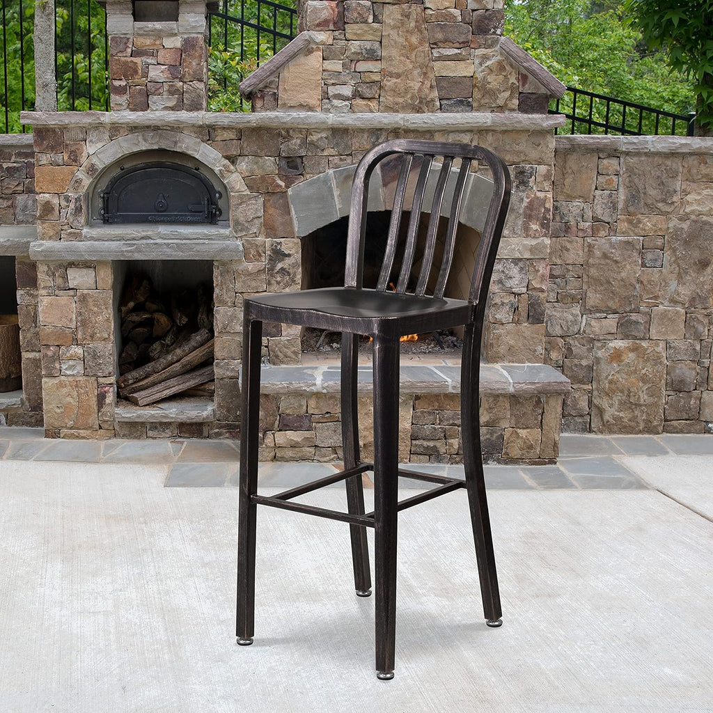 Yellow Metal Barstool P219