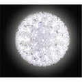 White Hanging LED Light Sphere with 120 LED's M4612