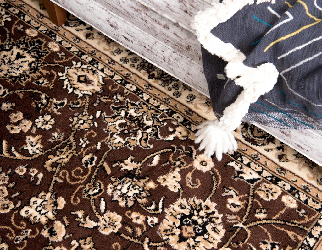 10' x 13' Brown Medium Rug W468863