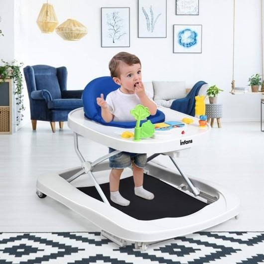 Navy 3 in 1 Foldable Baby Walker S363
