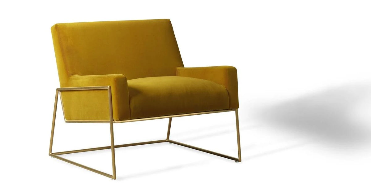 Glimmer Velvet Fabric Chair X7619