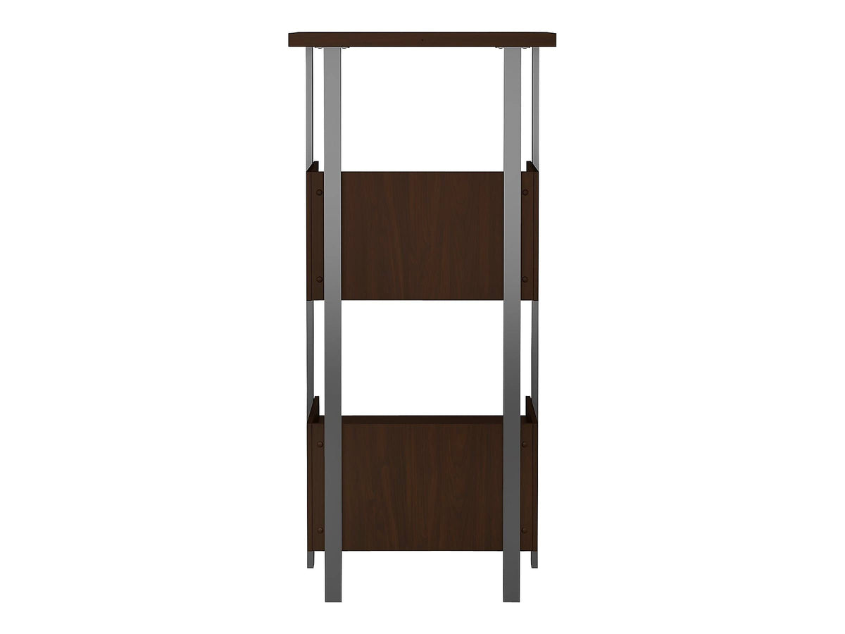 4 Shelf Bookcase in Modern Walnut K24788