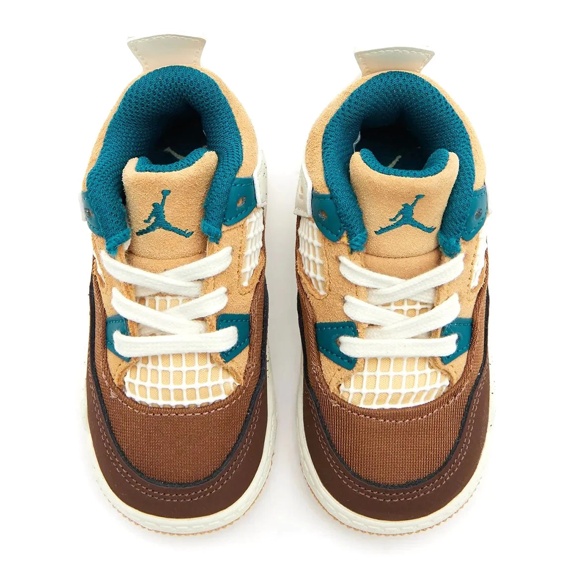 Toddler Retro Cacao Wow/Geode Teal Basketball Shoes J73524