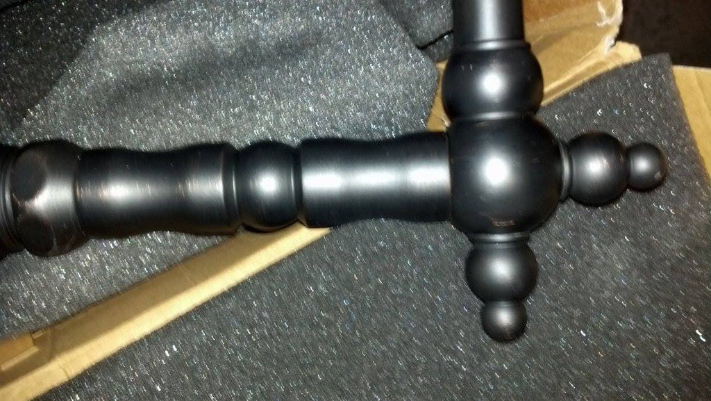 Tuscan Bronze Lavatory Faucet with Cross Handles H472815