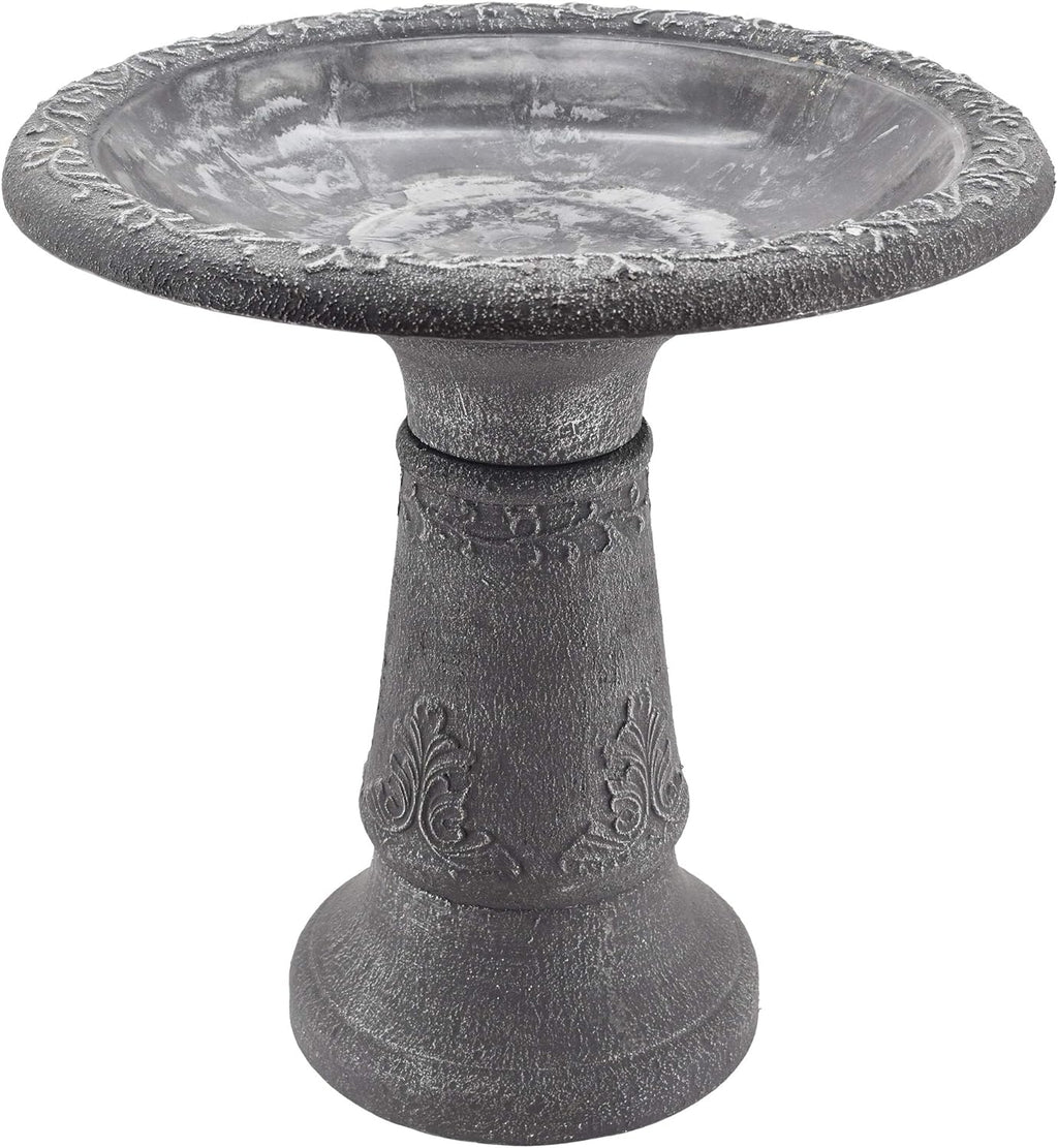 Stone Fiberclay Birdbath H3738