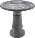 Stone Fiberclay Birdbath H3738