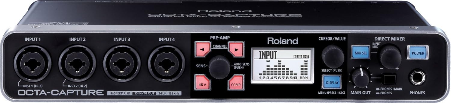 16-input 10-output USB Audio Interface E2548