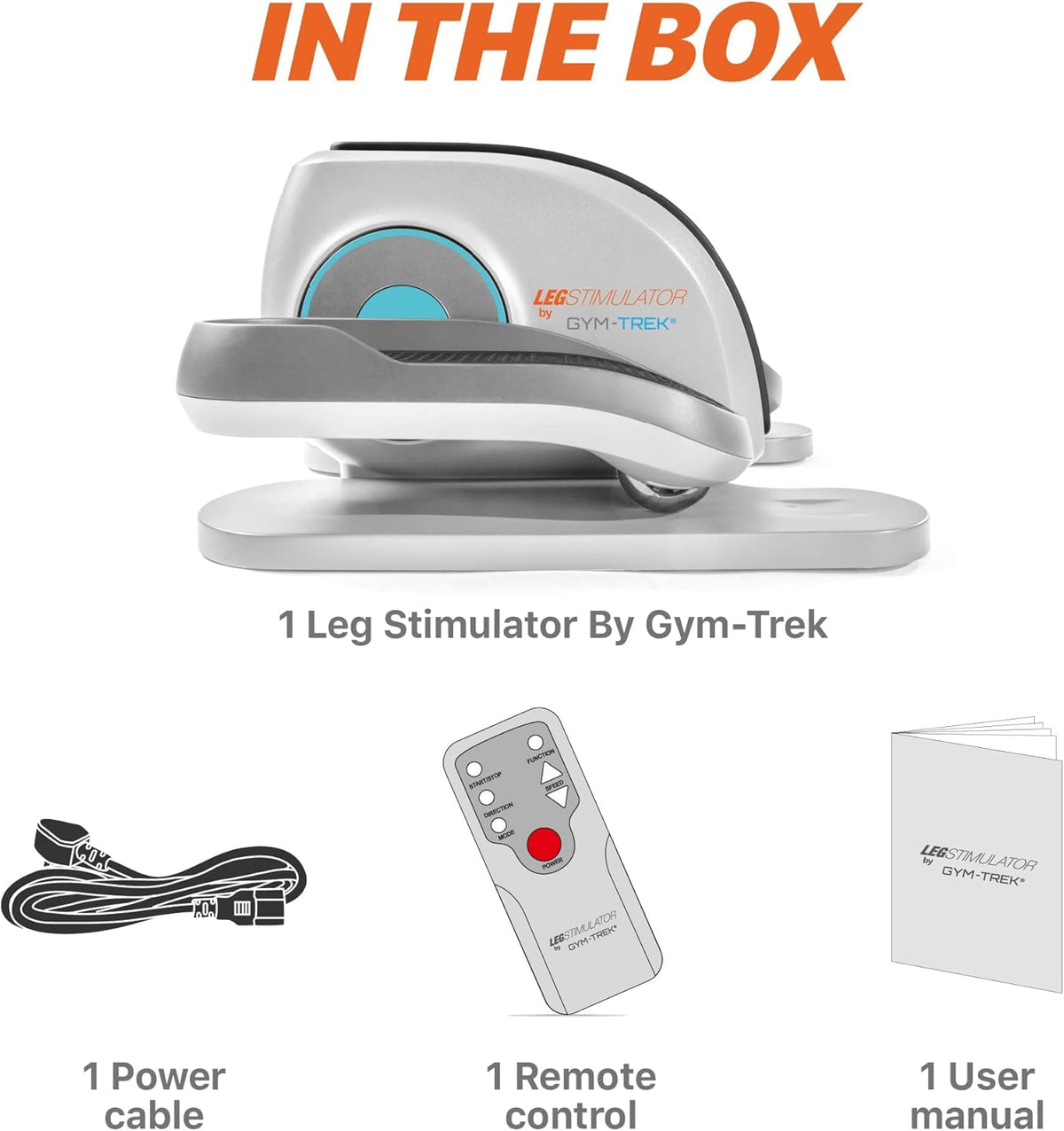 Portable Electric Pedal Exerciser with Remote Control and LCD Monitor Z48856