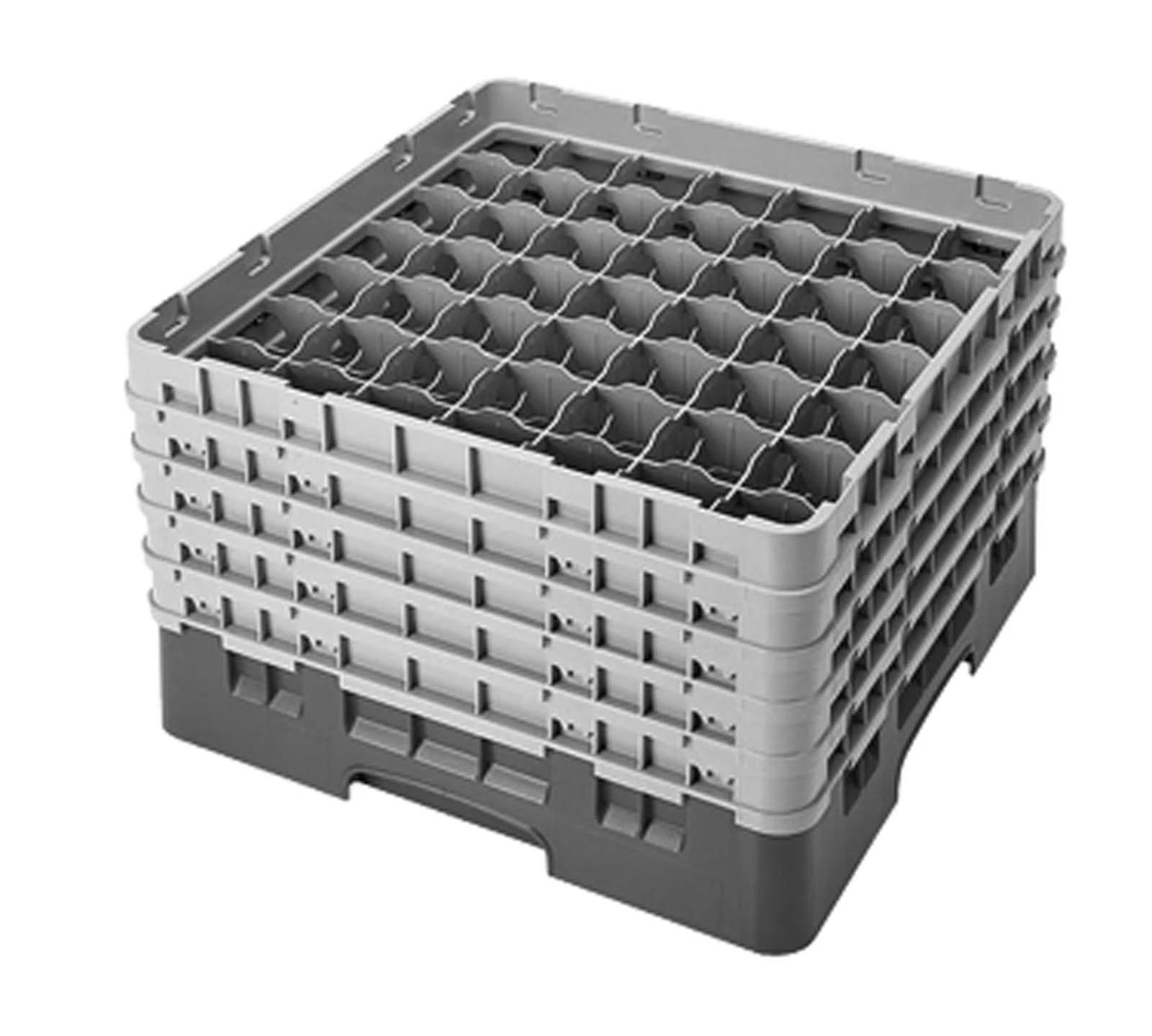 49-Compartment Full Size Glass Rack X640
