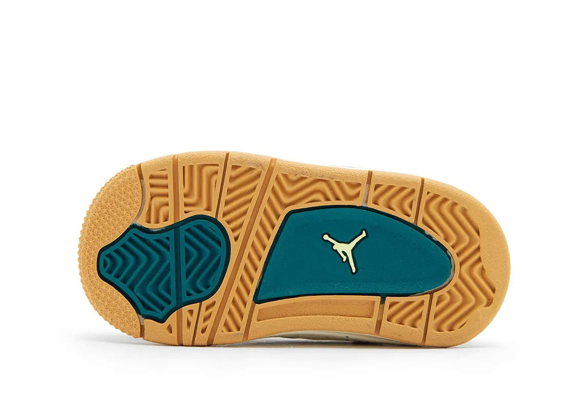 Toddler Retro Cacao Wow/Geode Teal Basketball Shoes J73524