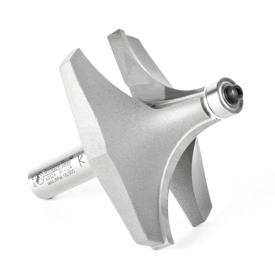 Carbide Tipped Corner Round 1-1/4 Radius x 3x22 Dia x 1-1/2 x 1/2 Shank Q2031