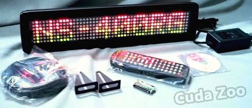 LED Tri Color Programmable Message Sign C5060