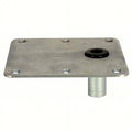Stainless Steel Square Base with Satin Finish M50505