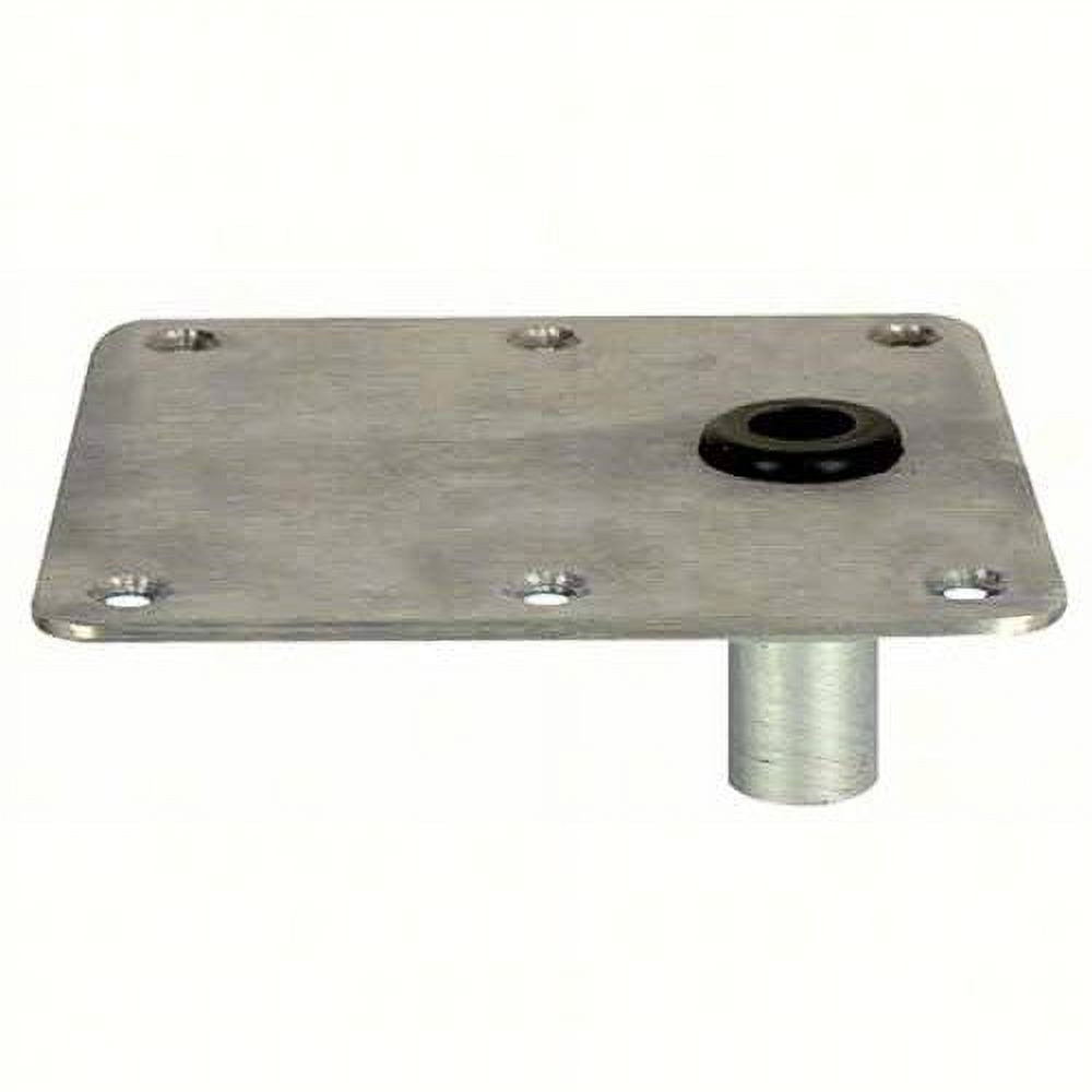 Stainless Steel Square Base with Satin Finish M50505