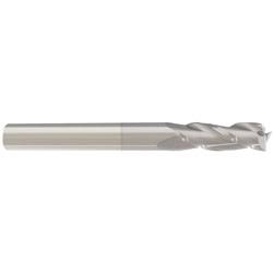 3/4x22 x 4x22 x 1-1/2x22 Square End Mill, 3 Flute, 30 Degrees Helix, Solid Carbide P468