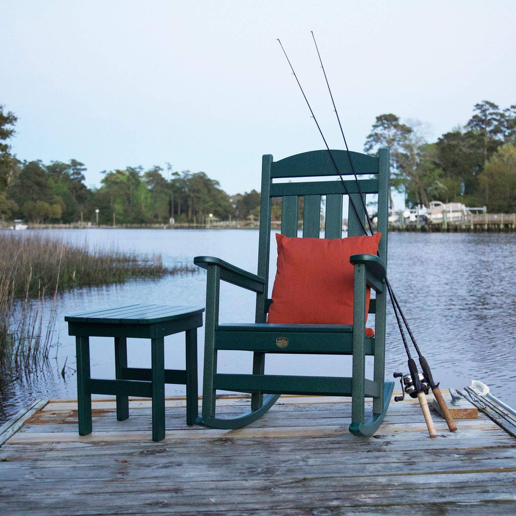 Blue Durawood Porch Rocker C95525