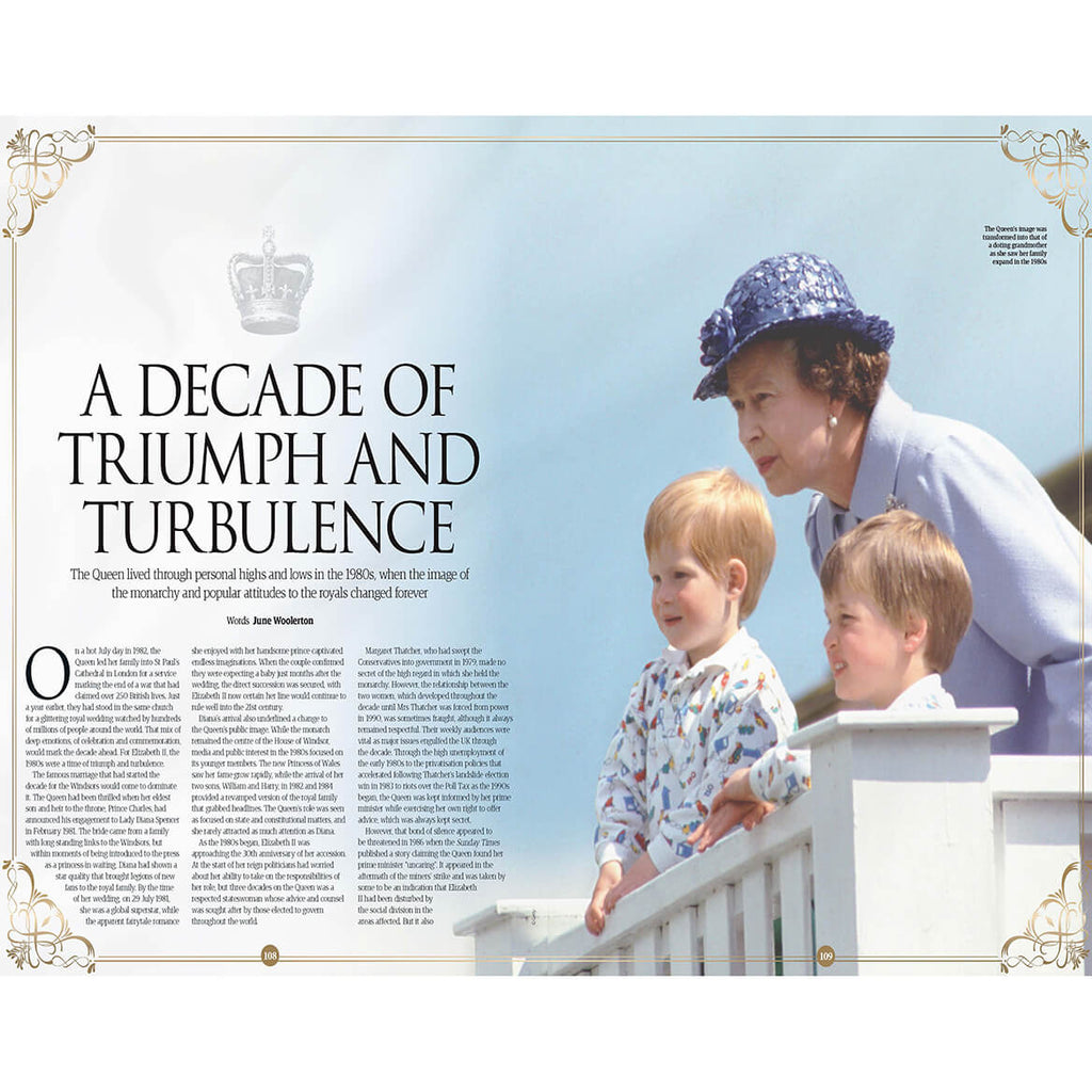 Visual History: A Tribute to Queen Elizabeth II, Commemorative Edition (Paperback) U125