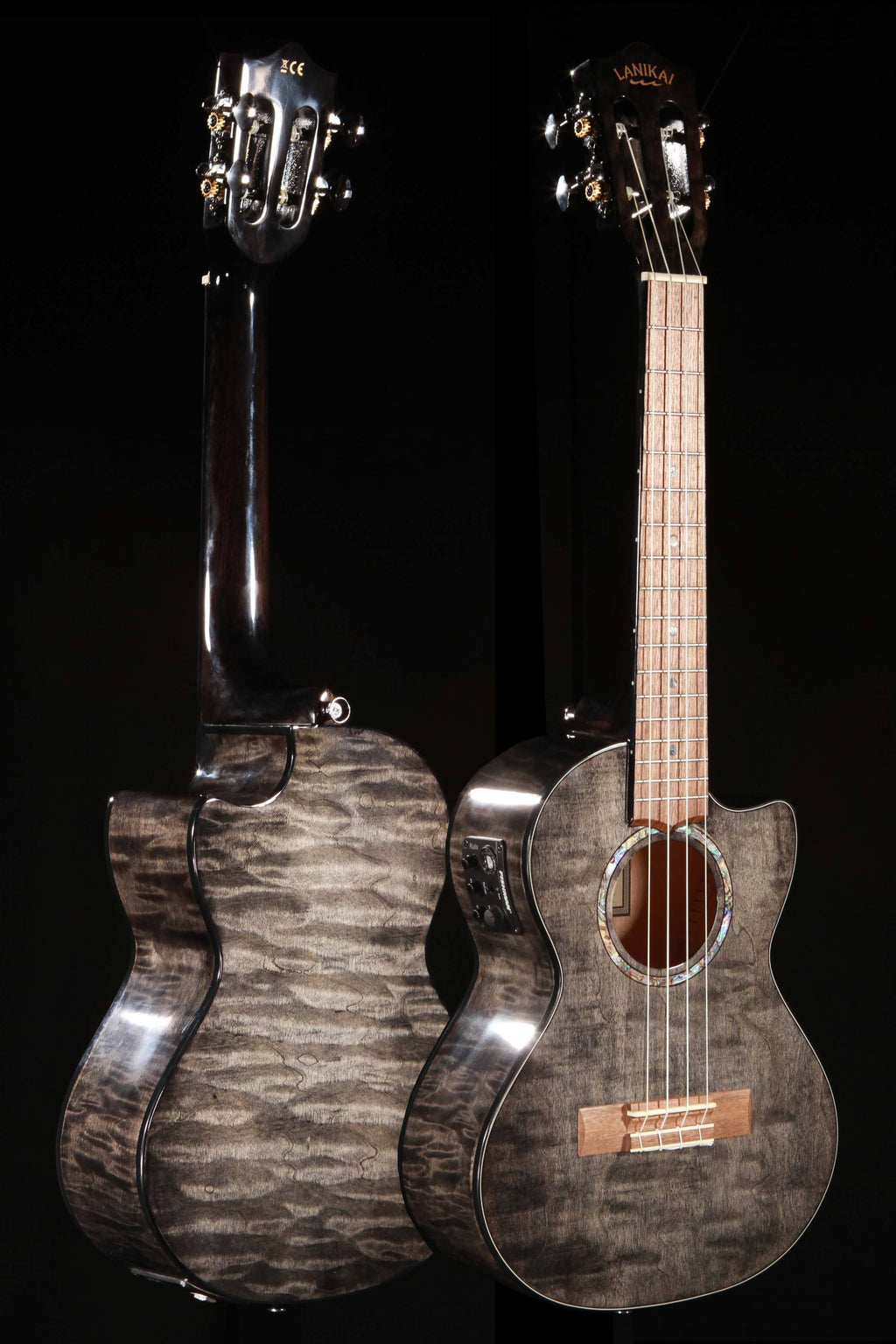 Black Quilted Maple S611