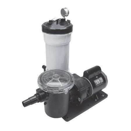 Above Ground Cartridge Filter System with 1 HP Pump T8601