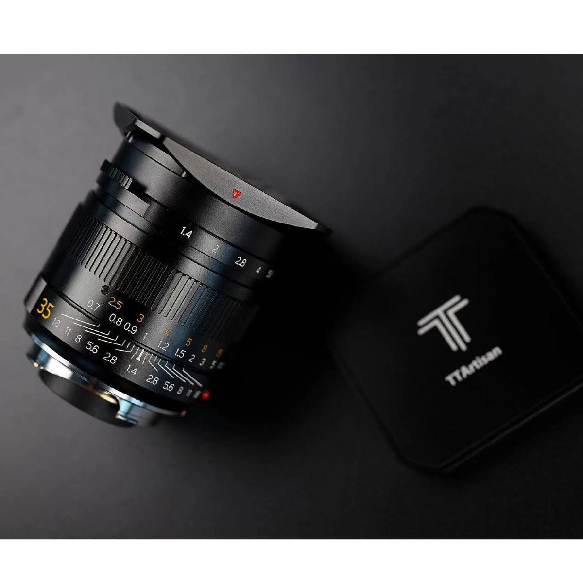 35mm f/1.4 Full Frame Lens for Leica M, Black O856